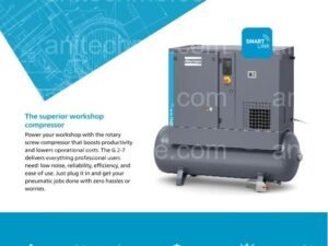 atlas copco g2 7 series oil injected rotary screw compressor