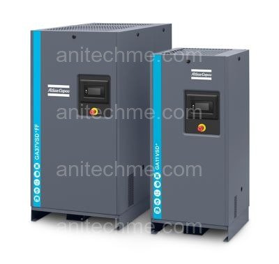 atlas copco ga(vsd+) series variable speed drive air compressor