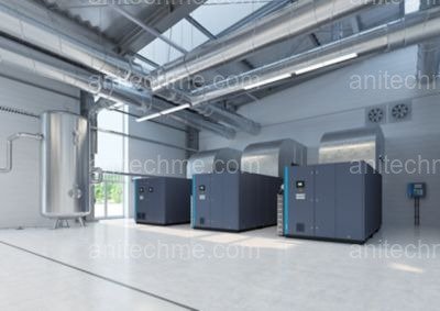 atlas copco ga180 315 vsd+ oil injected rotary screw air compressor