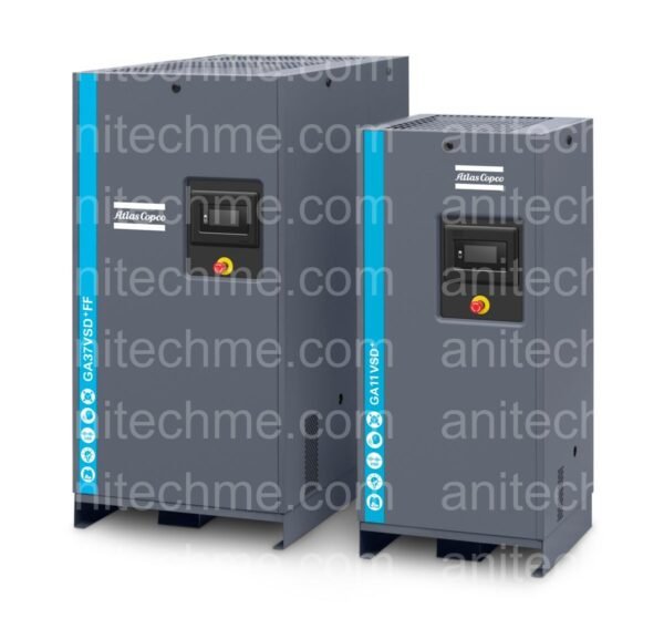 atlas copco ga 30+ 75+ oil injected rotary screw air compressor