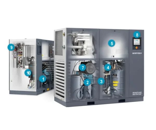 atlas copco ga 30⁺ 90|ga 37 90 vsd air compressors